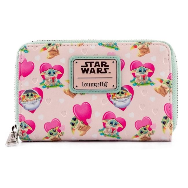 Funko LF: Sw Mandalorian Grogu Valentines Zip Around Wallet BKFSTWA0175