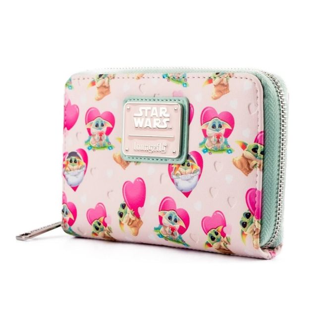 Funko LF: Sw Mandalorian Grogu Valentines Zip Around Wallet BKFSTWA0175