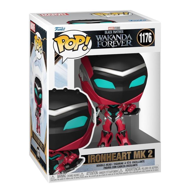 Funko POP Marvel: BPWF S2- Ironheart MK 2 BKF66717