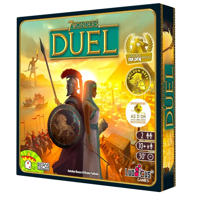 Joc de societate 7 Wonders Duel, limba romana BKF7DU-RO01