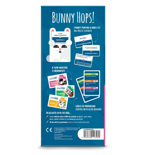 Joc de societate Bunny Hops, limba romana BKFKYHBUN01RO