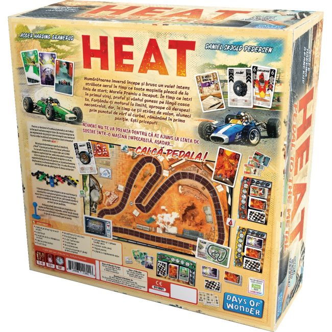 Joc de societate Heat: Pedal to the metal, limba romana BKF911801