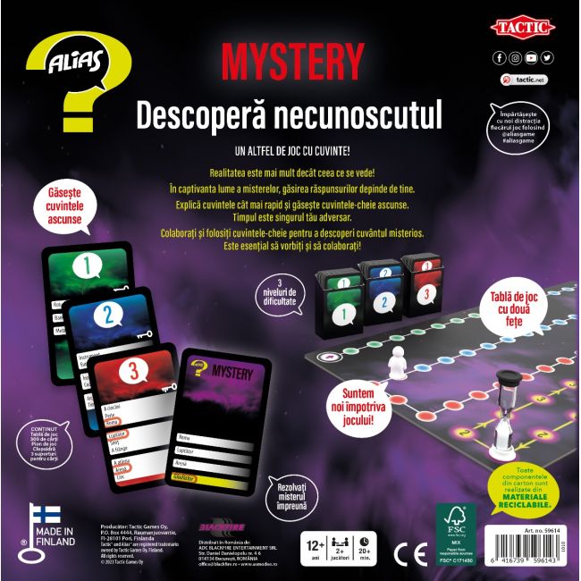 Joc de societate Mystery Alias BKF59614