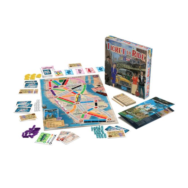 Joc de societate Ticket To Ride New York, limba engleza BKF720060