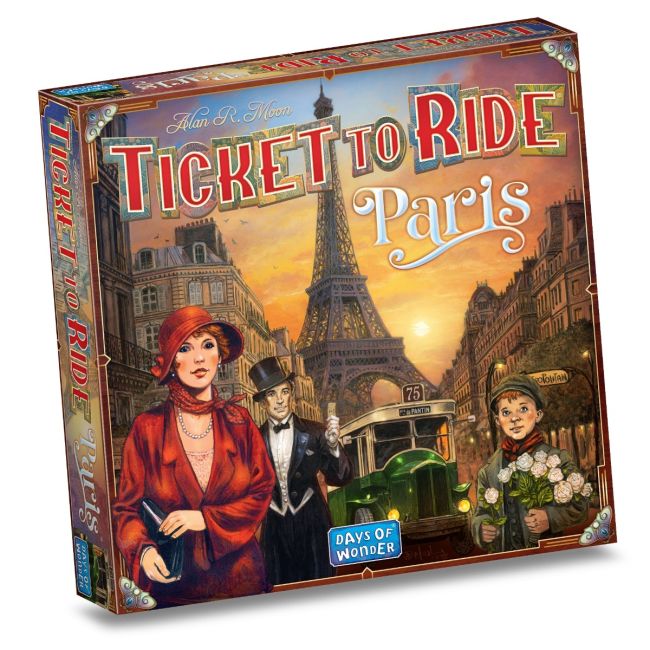 Joc de societate Ticket to Ride Paris, limba engleza BKF720066
