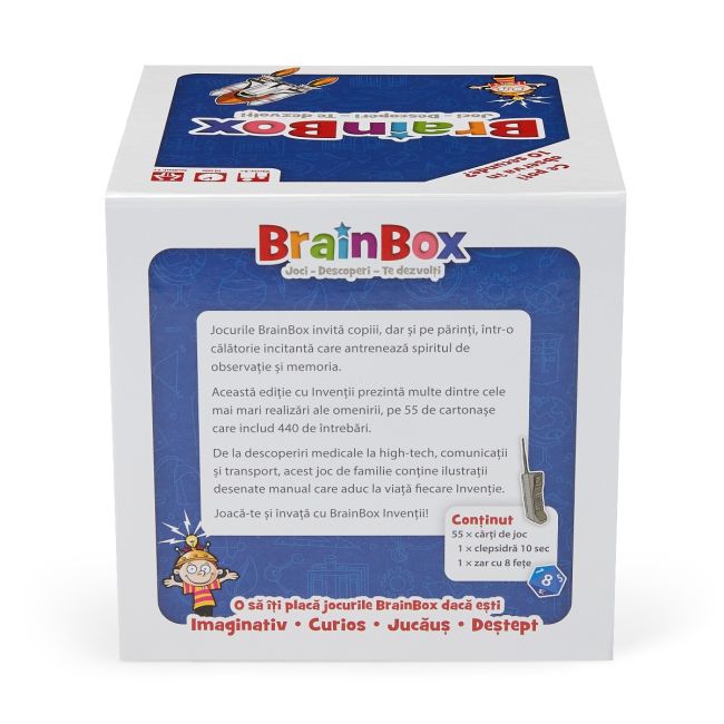 Joc educativ BrainBox Inventii BKFG114015