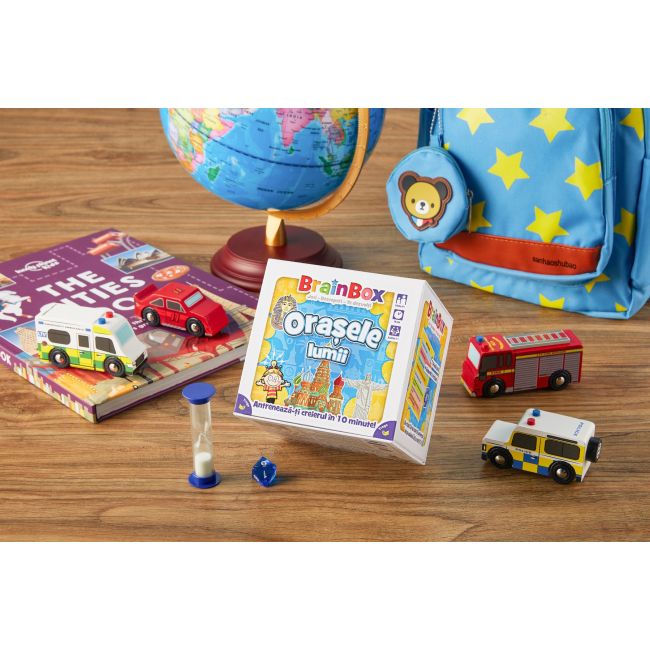 Joc educativ BrainBox Orasele lumii BKFG114044