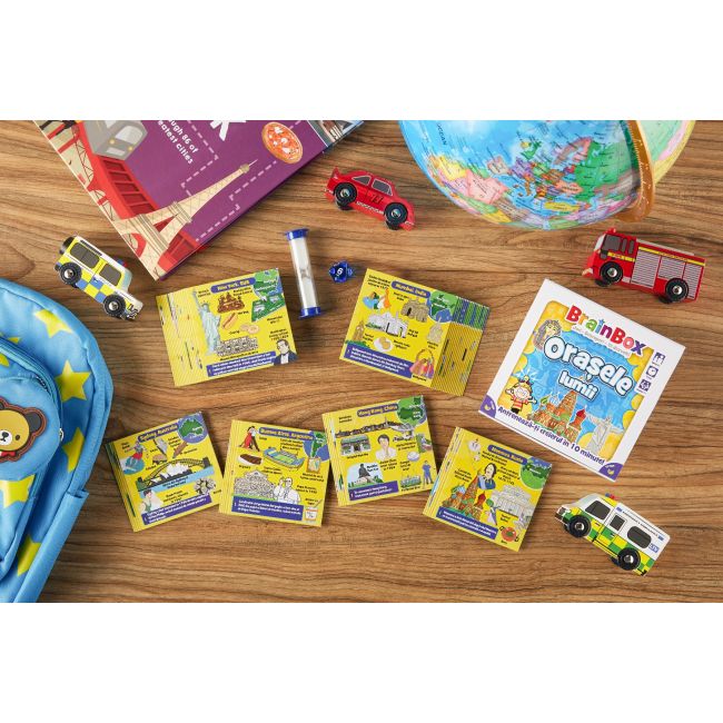 Joc educativ BrainBox Orasele lumii BKFG114044