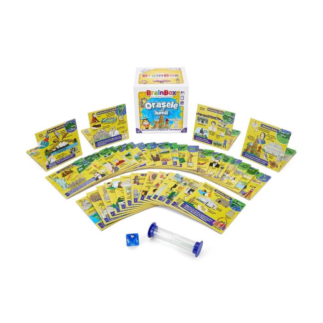 Joc educativ BrainBox Orasele lumii BKFG114044