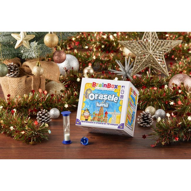 Joc educativ BrainBox Orasele lumii BKFG114044