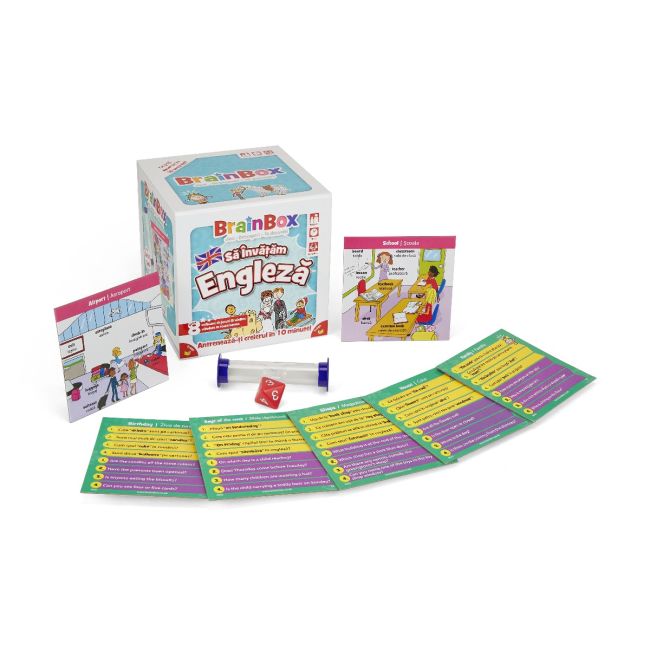 Joc educativ BrainBox Sa invatam engleza BKFG114052