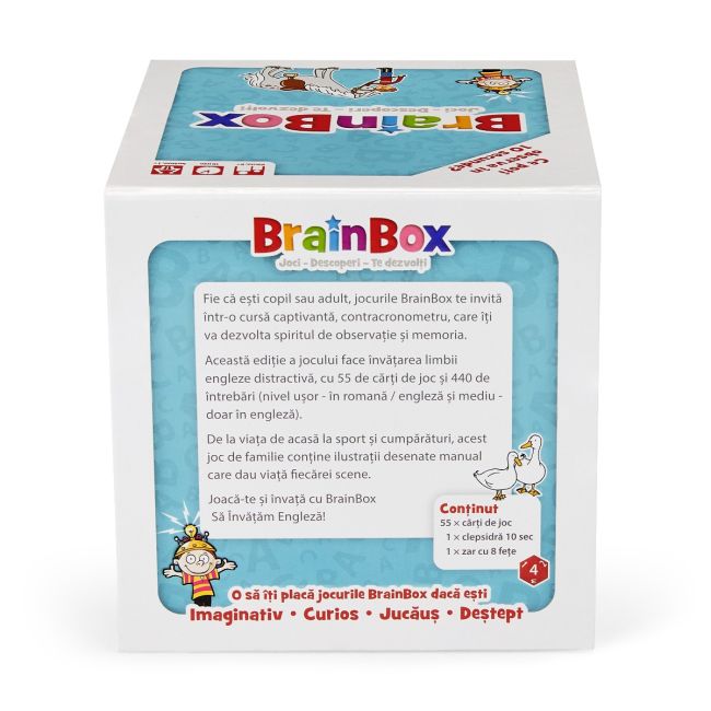 Joc educativ BrainBox Sa invatam engleza BKFG114052