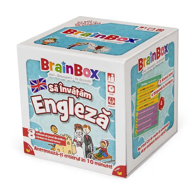 Joc educativ BrainBox Sa invatam engleza BKFG114052