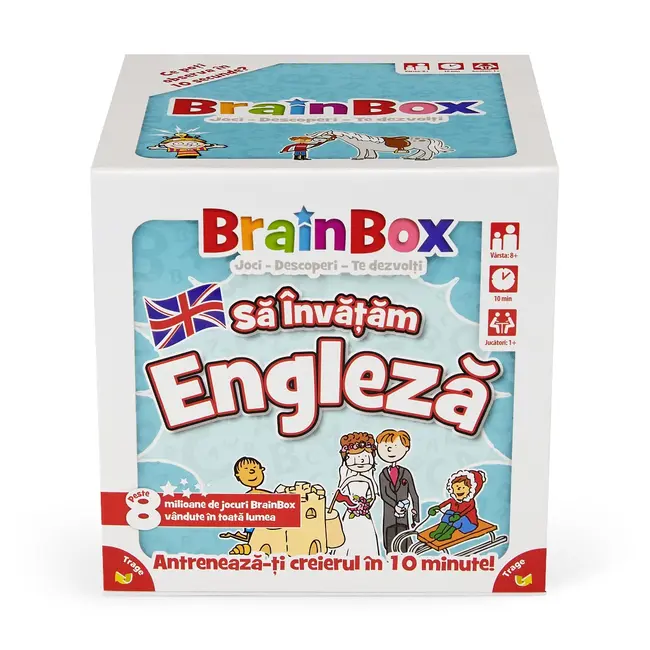 Joc educativ BrainBox Sa invatam engleza BKFG114052