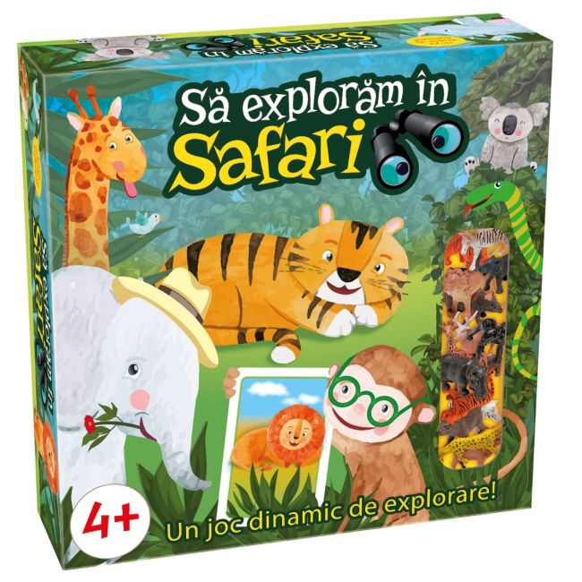Joc educativ Sa exploram in safari! BKF59612
