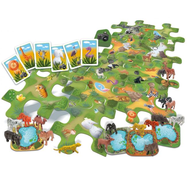 Joc educativ Sa exploram in safari! BKF59612