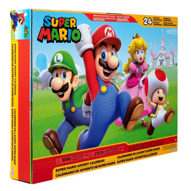 Nintendo Mario - Calendar cu surprize, Regatul Ciupercilor BKF411354