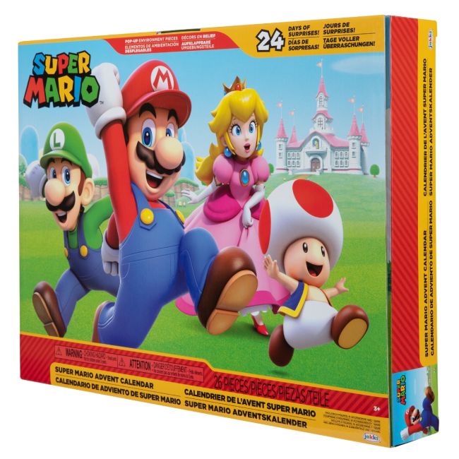 Nintendo Mario - Calendar cu surprize, Regatul Ciupercilor BKF411354