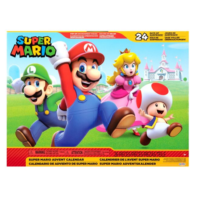 Nintendo Mario - Calendar cu surprize, Regatul Ciupercilor BKF411354