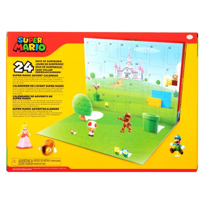 Nintendo Mario - Calendar cu surprize, Regatul Ciupercilor BKF411354
