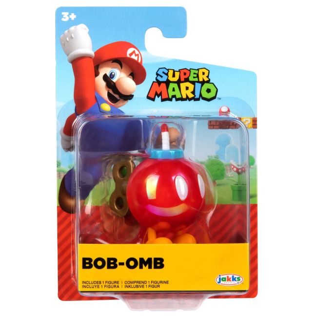 Nintendo Mario - Figurina articulata, 6 cm, Seria 31 BKF409894