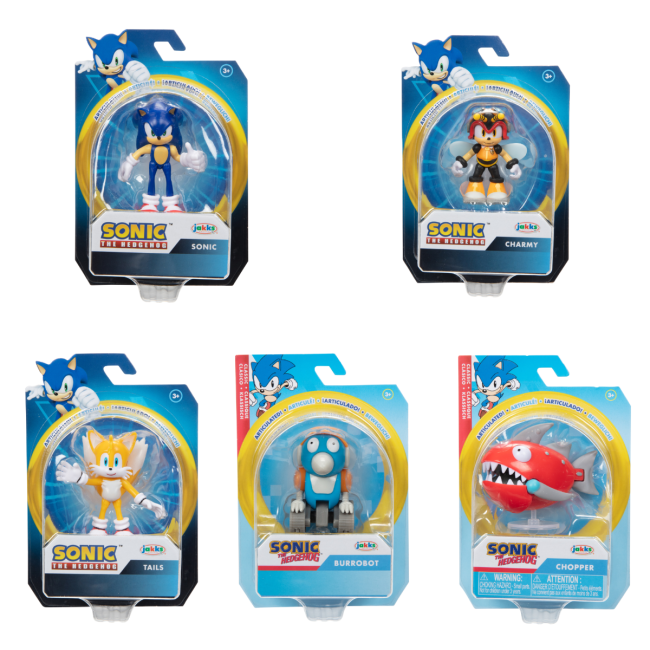 Nintendo Sonic - Figurina 6 cm, diverse personaje, S11 BKF416514