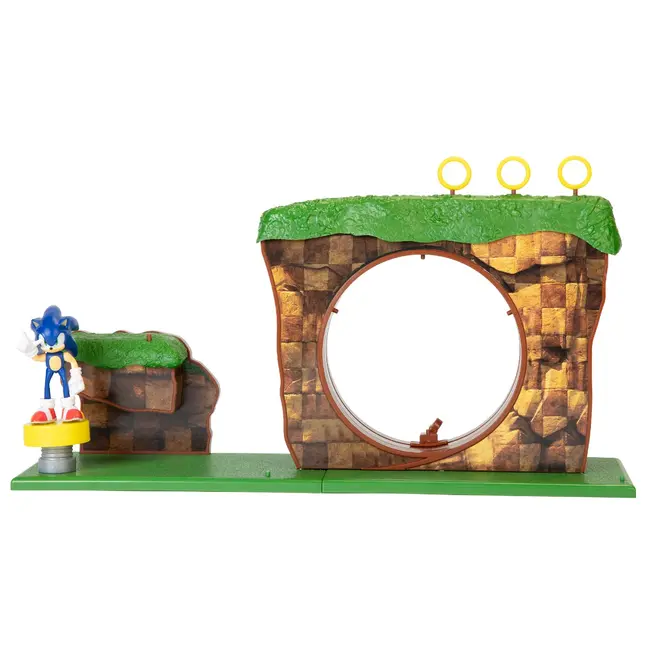 Nintendo Sonic - Set de joaca, Green Hill Zone BKF403934