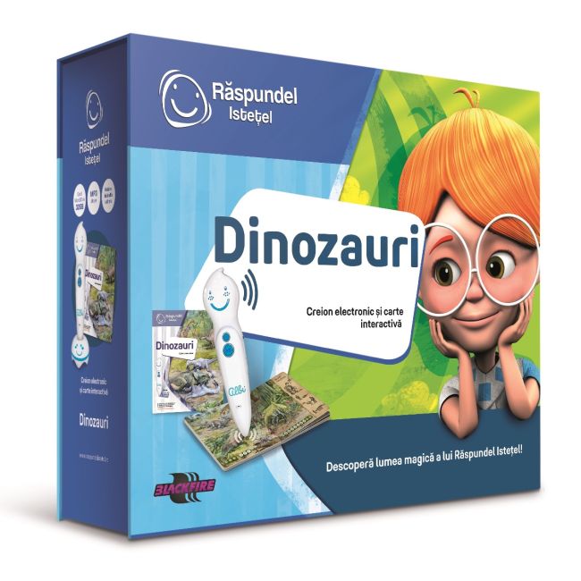 Pachet Raspundel Istetel, creion si carte Dinozauri BKF97110