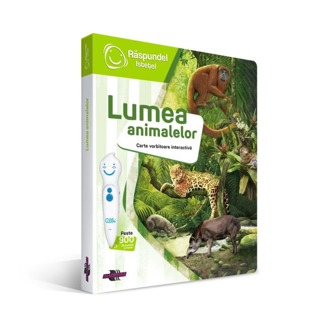 Pachet Raspundel Istetel, creion si carte Lumea animalelor BKF69366