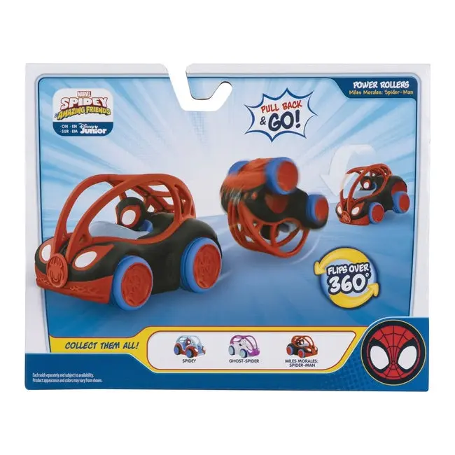 Paienjenelul Marvel - Vehicul de acrobatii, figurina inclusa, diverse modele BKFSNF0162