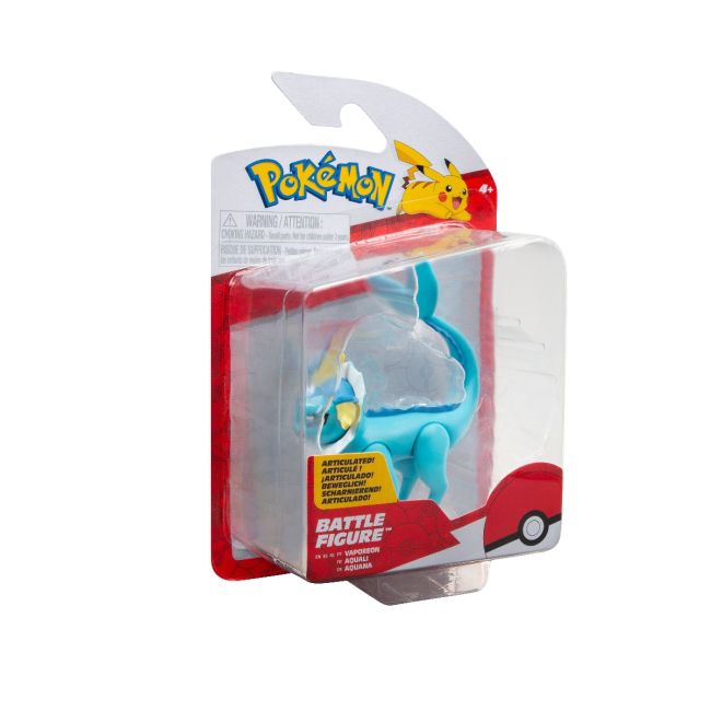 Pokemon - Figurina de actiune, Vaporeon, S15 BKFPKW3578