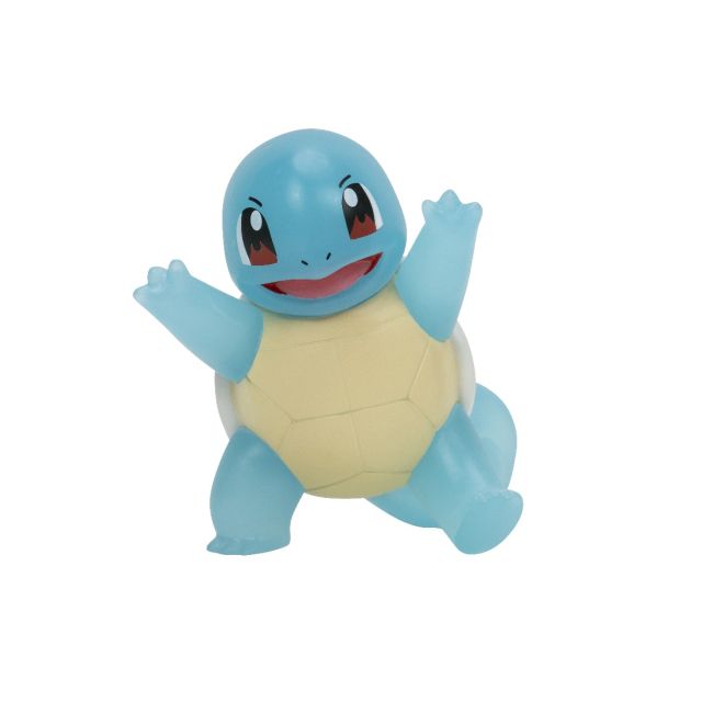 Pokemon - Figurina de actiune Select 7.5 cm, Translucent Squirtle, S3 BKFPKW2404