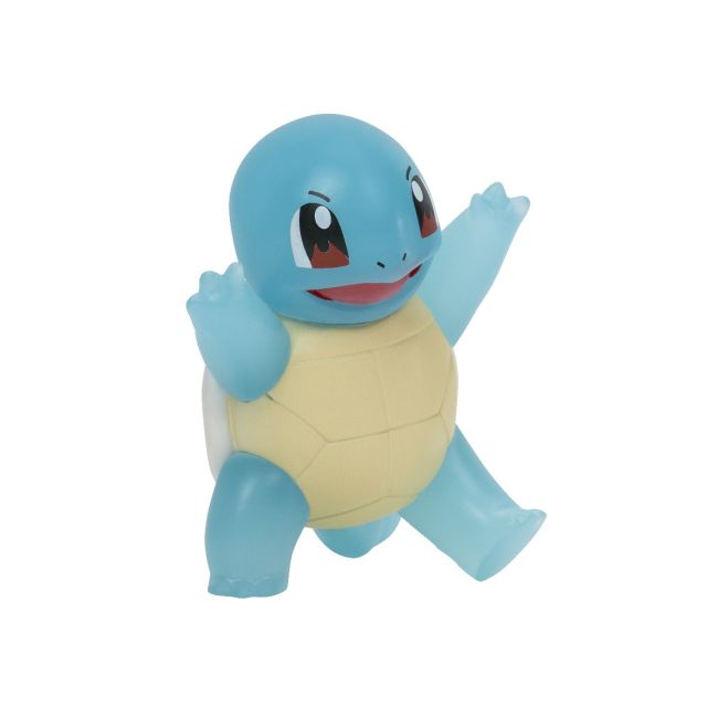 Pokemon - Figurina de actiune Select 7.5 cm, Translucent Squirtle, S3 BKFPKW2404