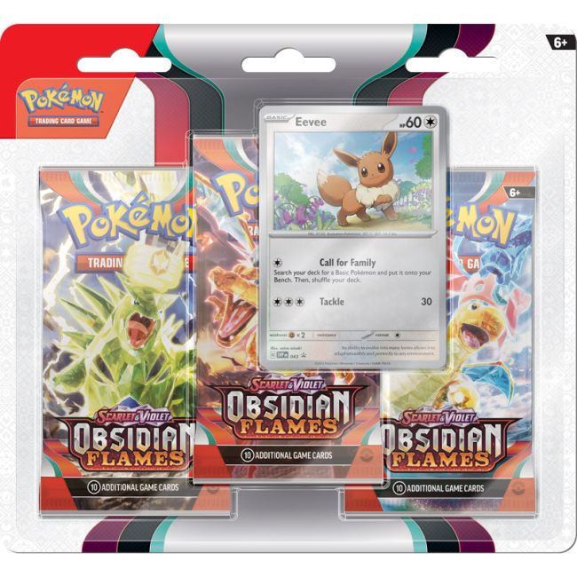 Pokemon TCG: SV03 - 3 Blister Booster BKFPCI85378