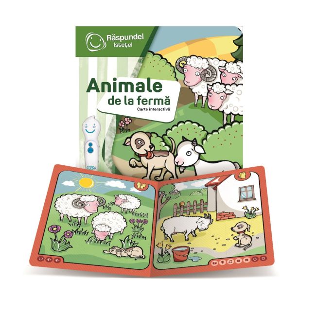 Raspundel Istetel, carte Animale de la ferma BKF63361