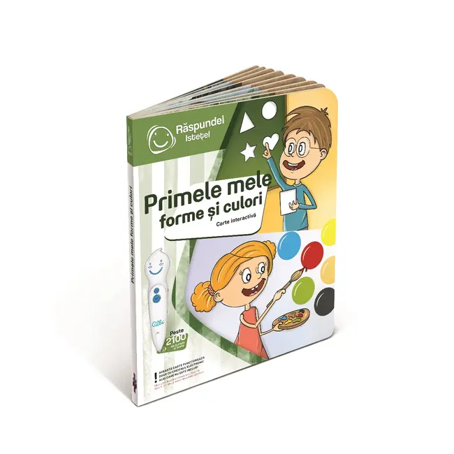 Raspundel Istetel, carte Primele mele forme si culori BKF19586
