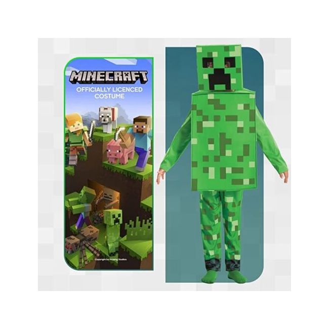 Disguise - Costum Creeper Fancy Child, 7-8 ani BKF115779K-15L-6