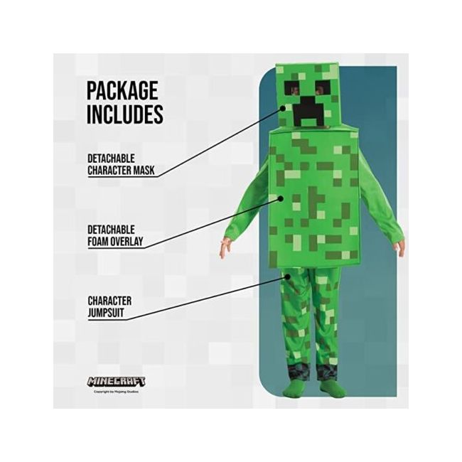 Disguise - Costum Creeper Fancy Child, 7-8 ani BKF115779K-15L-6