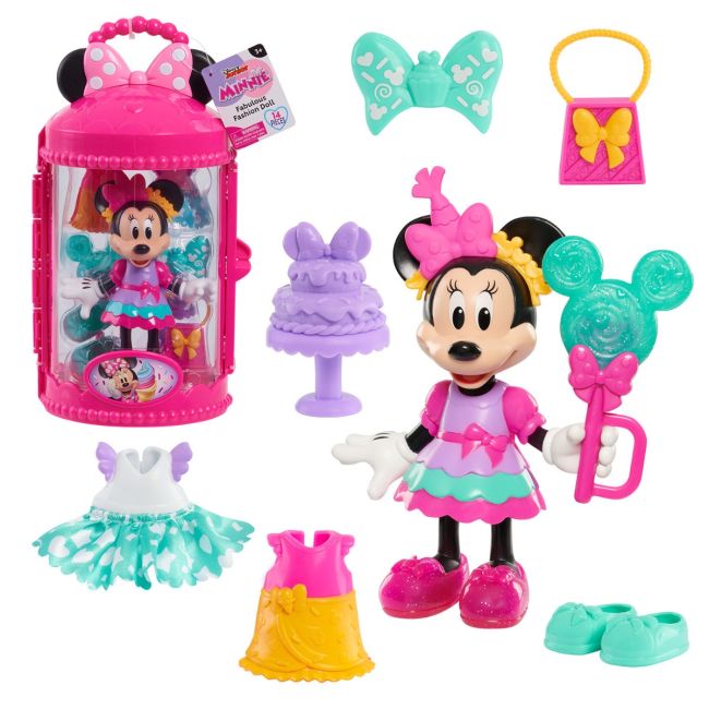Disney Minnie Mickey - Papusa cu accesorii, Sweet Party BKF89992