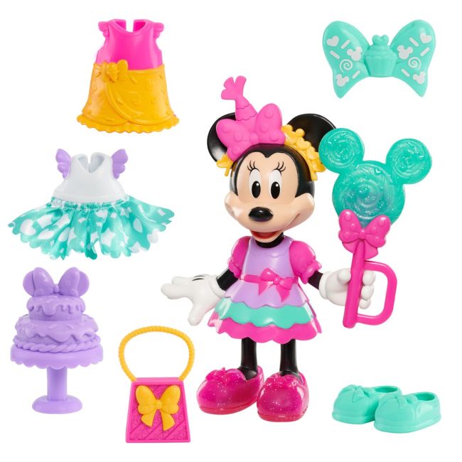Disney Minnie Mickey - Papusa cu accesorii, Sweet Party BKF89992