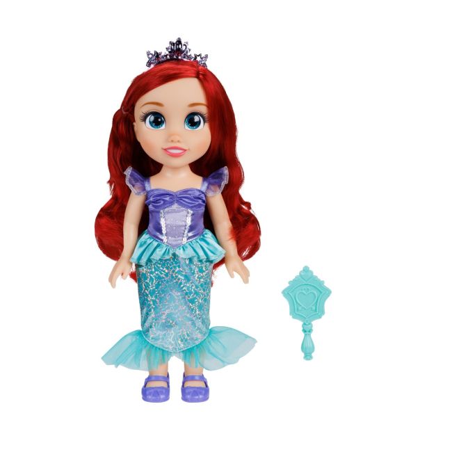 Disney Princess - Papusa Ariel, 38 cm, Disney 100 Dresses BKF230124