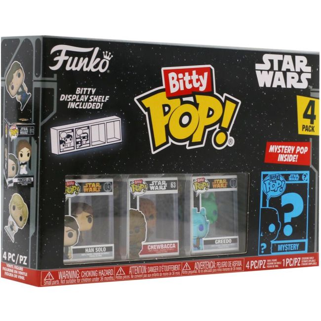 Funko Bitty POP: Star Wars- Han Solo 4PK BKF71513