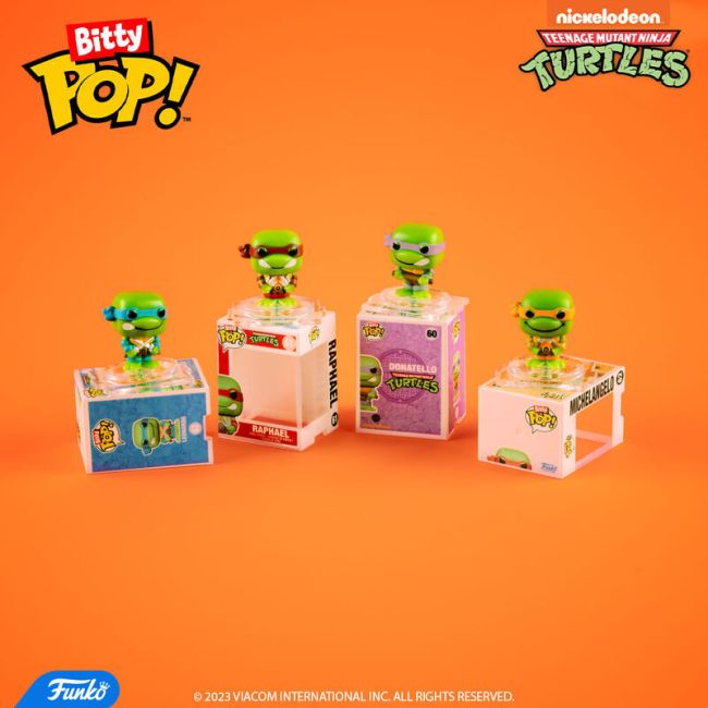 Funko Bitty POP: TMNT- Leonardo 4PK BKF71507