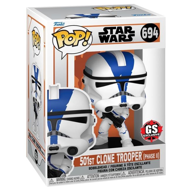 Funko POP Star Wars: MND S9- 501st Clone Trooper BKF76682