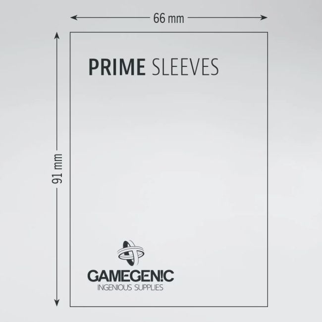 Gamegenic Sleeves - Folie protectie carti, negru BKFGGS10018ML