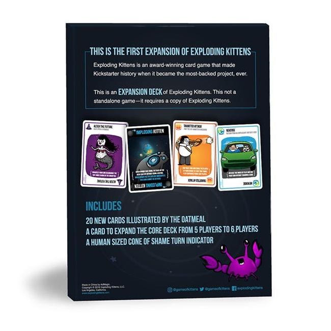 Imploding Kittens, extensie joc Exploding Kittens, limba romana BKFEKIEK03RO