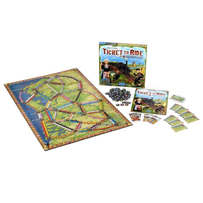 Joc de societate Ticket to Ride Map Collection Netherlands, extensie, limba engleza BKF720120