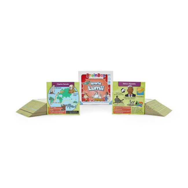 Joc educativ BrainBox Istoria lumii BKFG114017