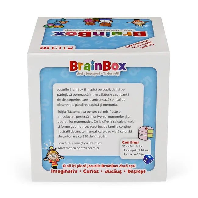 Joc educativ BrainBox Matematica pentru cei mici BKFG114039