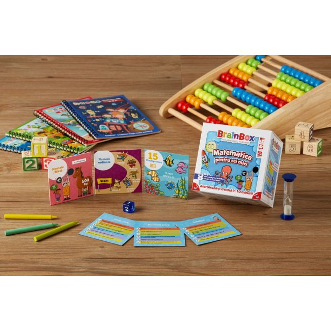 Joc educativ BrainBox Matematica pentru cei mici BKFG114039